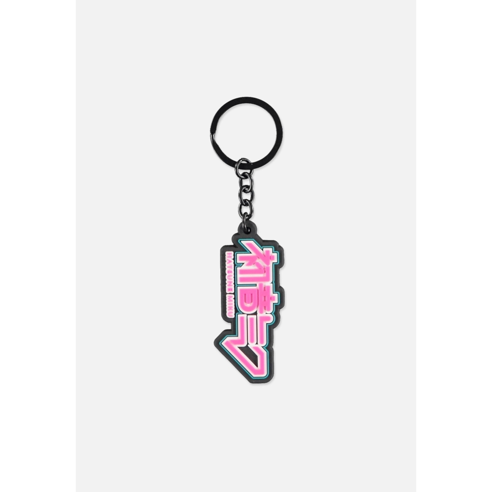 Hatsune Miku - Logo Porte-clés - Rose